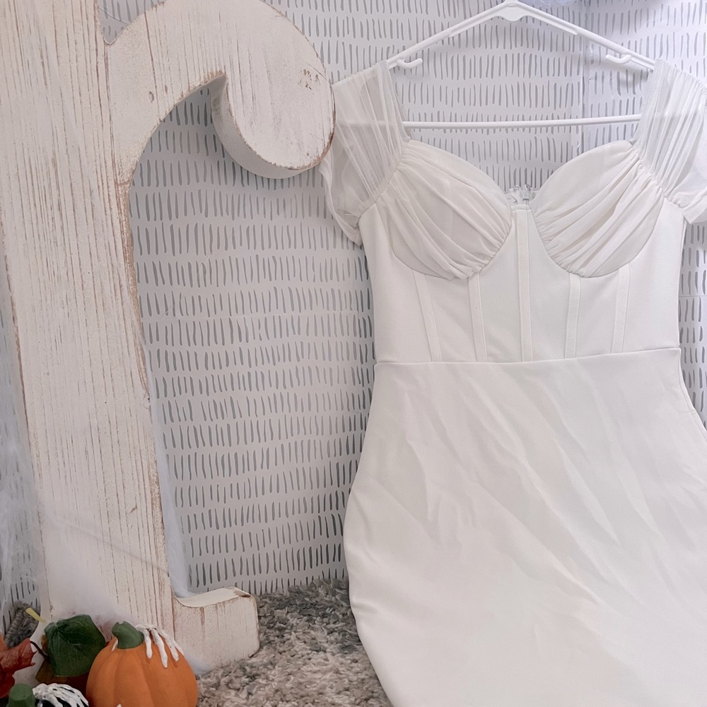 Lulus White Bridal Dress